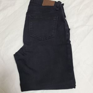 Madewell Hig Rise Skinny Jeans 24 Tall, Black